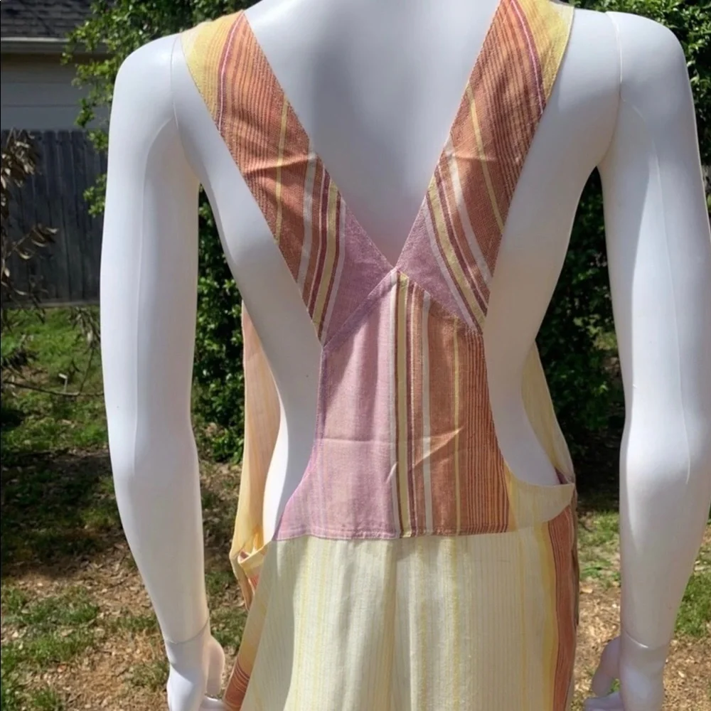💋NWT Jen’s Pirate Booty Carnaval Crop Sunset Overalls